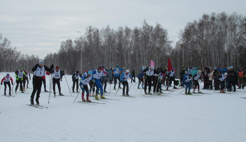 «Лыжня России» в Каменске-Уральском прошла в нетипичном формате без массовых стартов — вместе побежали только спортсмены