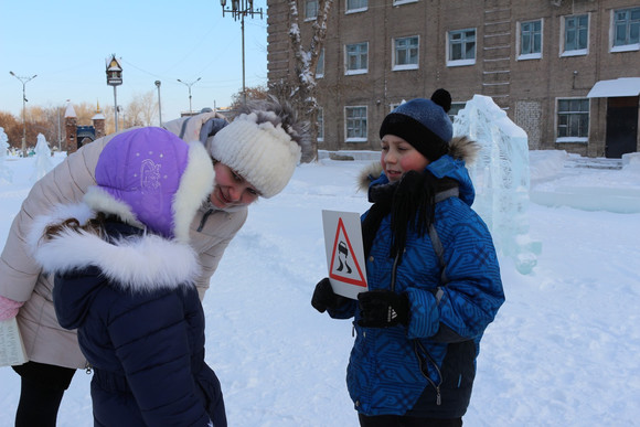 Юные инспекторы дорожного движения средней школы № 7 — за безопасность на дорогах!