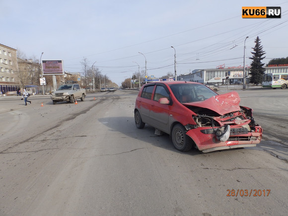 Сегодня в Каменске-Уральском произошло ДТП с пострадавшим. ВИДЕО