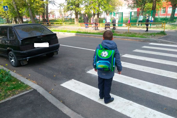 Закрыл обзор – подверг опасности жизнь и здоровье ребенка