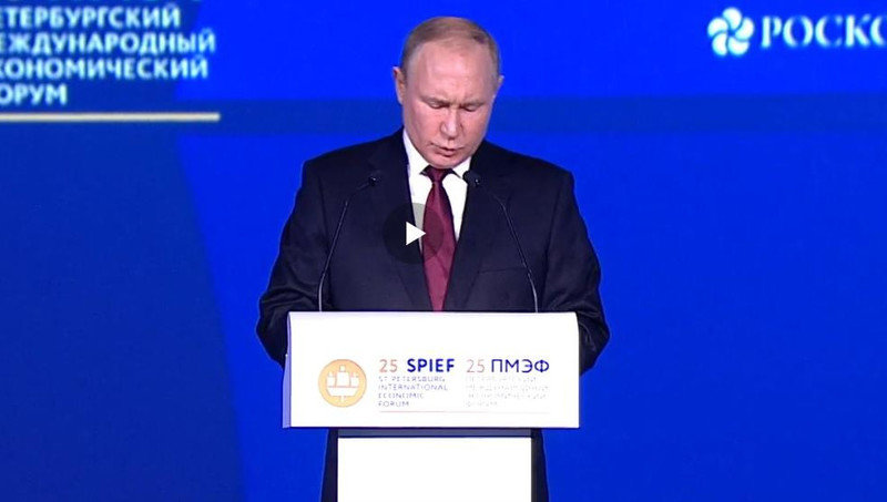 Владимир Путин заявил, что экономический блицкриг против страны не удался