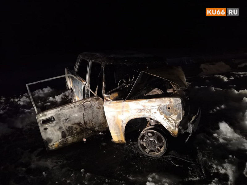 Он выезжал с кольца, оказался на встречке, в салоне сидел пассажир. Подробности смертельного огненного ДТП на трассе в сторону Кургана