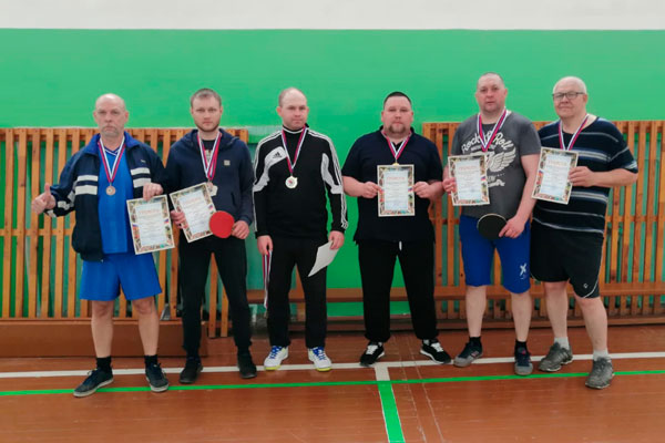 Турнир по настольному теннису прошел под Каменском-Уральским