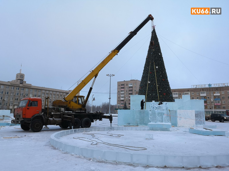 Пять ледовых городков построят в этом году в Каменске-Уральском