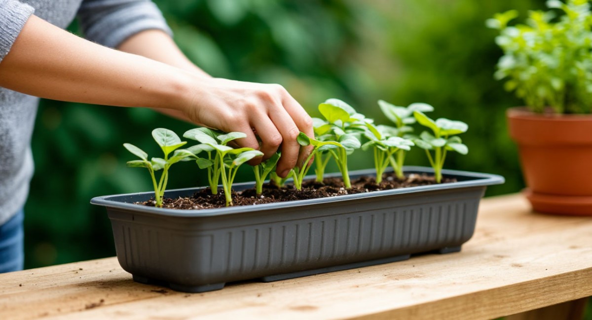 0,5 чайной ложки на 1 литр — и даже хилая рассада попрет в рост как бешеная: стебли станут толстыми и мощными