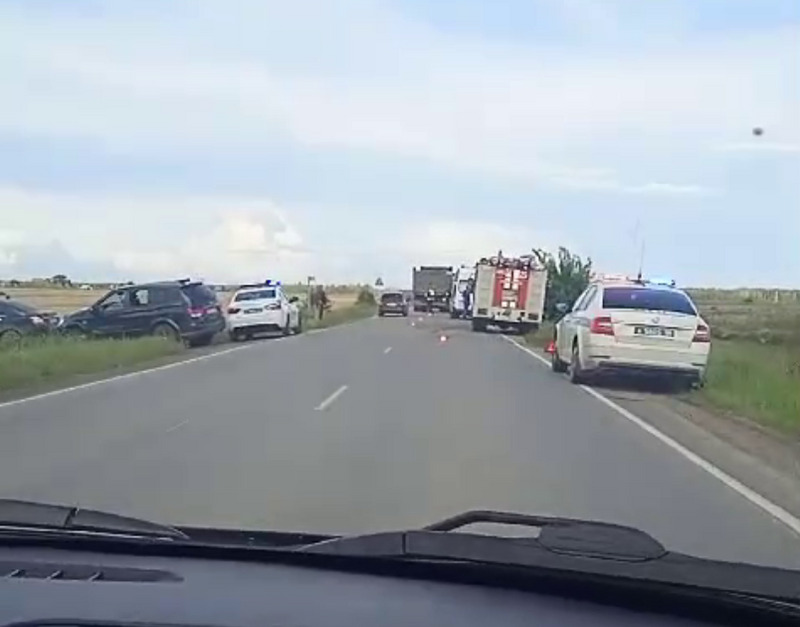 ДТП произошло перед поворотом в село Травянское под Каменском-Уральским. Видео | Под Каменском-Уральским произошла авария перед поворотом в село Травянское