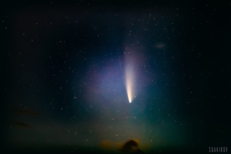 Жители России увидят яркую комету