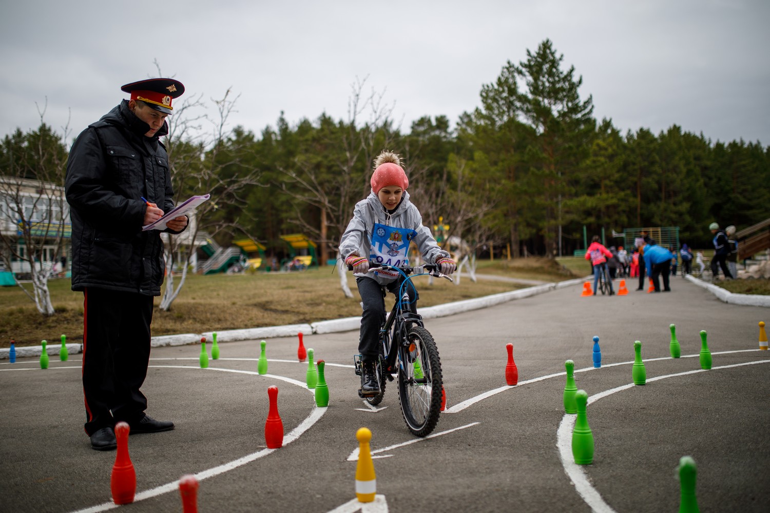 Около 160 детей из Каменска и района приняли участие в 35 смотре-конкурсе юных велосипедистов «Безопасное колесо»