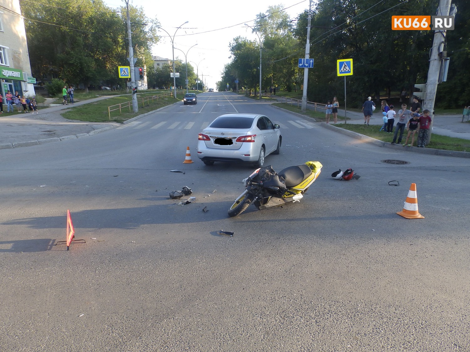 Теперь официально: в столкновении на Алюминиевой в Каменске-Уральском виноват Nissan – все дело в изменении работы светофора...