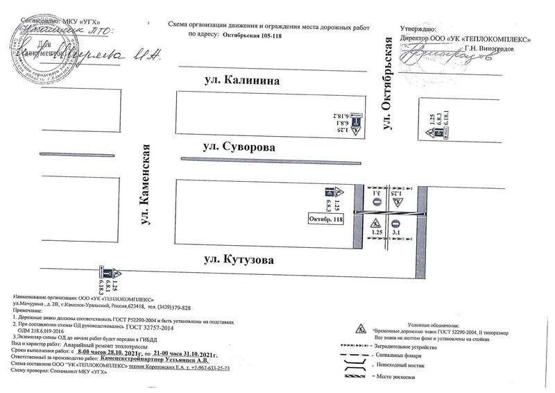 На предстоящей неделе в Каменске-Уральском коммунальщики перекроют одну из дорог, чтобы подготовить ее к обновлению 2022 года. СХЕМА