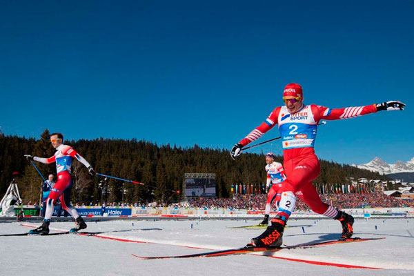 Офицеры Росгвардии завоевали призовые места в женской и мужской эстафетах второго этапа Кубка мира по лыжным гонкам в Норвегии