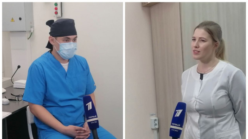 Про врачей больницы Каменска-Уральского рассказали на Первом канале