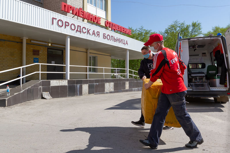 ТМК оказывает поддержку медучреждениям Каменска-Уральского в борьбе с коронавирусом