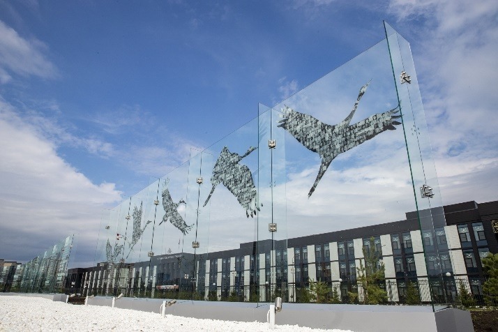 В Кемерово рухнула часть мемориала в честь Победы в ВОВ, открытого три дня назад