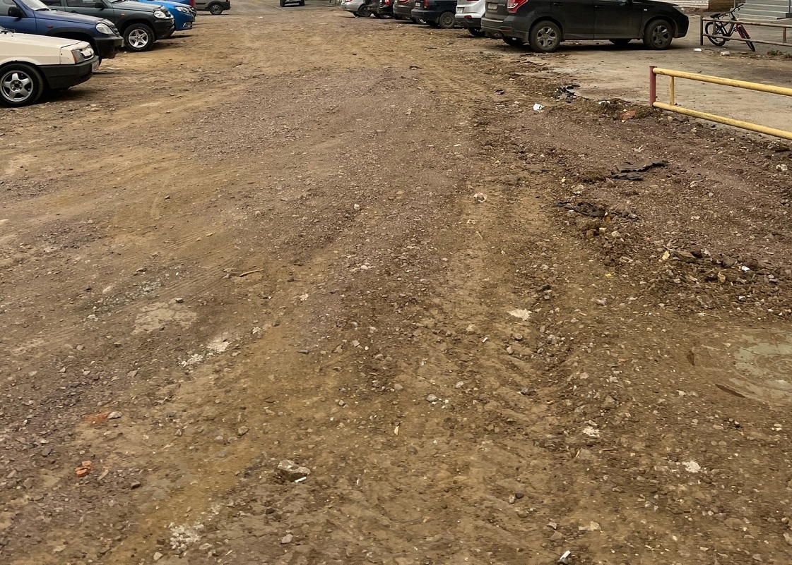 Жители Каменска-Уральского жалуются на отсутствие благоустройства после ремонта