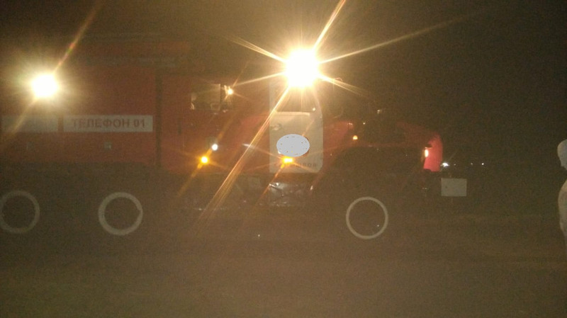 Ночью в Каменске-Уральском сгорел гараж