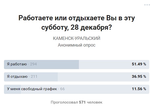 Большинство каменцев 31 декабря отдыхает — отработались в субботу: готовится к встрече Нового года, подводит итоги и строит планы на будущее