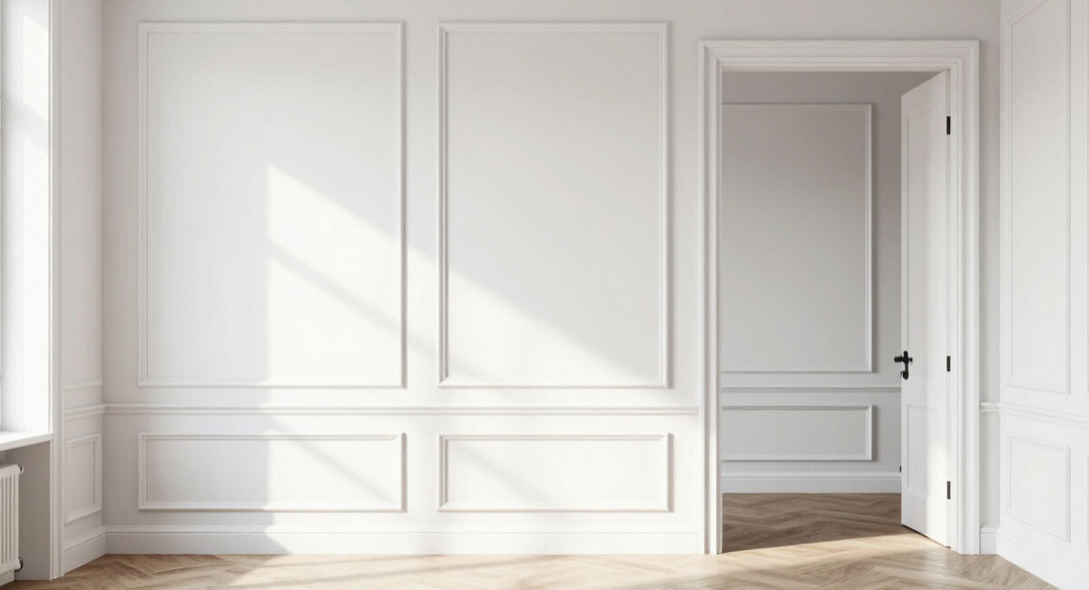 Клеить бордюры на стены — прошлый век: чем заменяют скучные полоски те, кто знает про современные молдинги