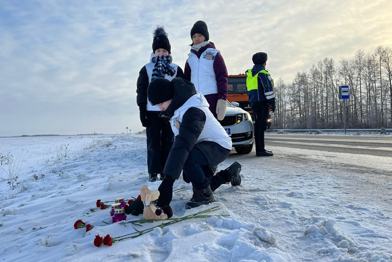 В Каменске-Уральском в День памяти жертв ДТП вспомнили о погибших в автоавариях