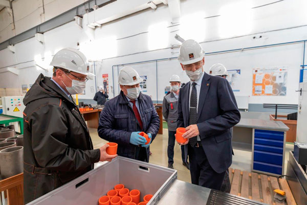 Министр образования и молодежной политики Свердловской области Юрий Биктуганов оценил Учебный полигон СинТЗ