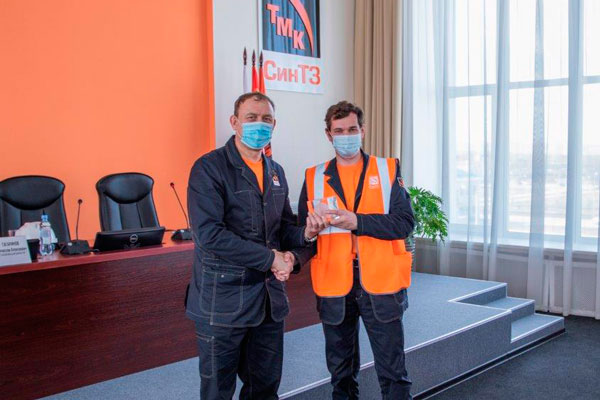 Синарский трубный завод признан лидером в области охраны труда среди предприятий ТМК