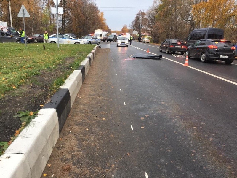 В Нижегородской области во время следственного эксперимента разбился мотоциклист