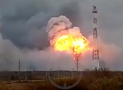 Мощнейший взрыв в рязанской воинской части сняли на видео