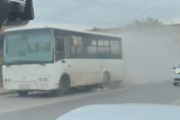 Накануне в Каменске-Уральском задымился пассажирский автобус