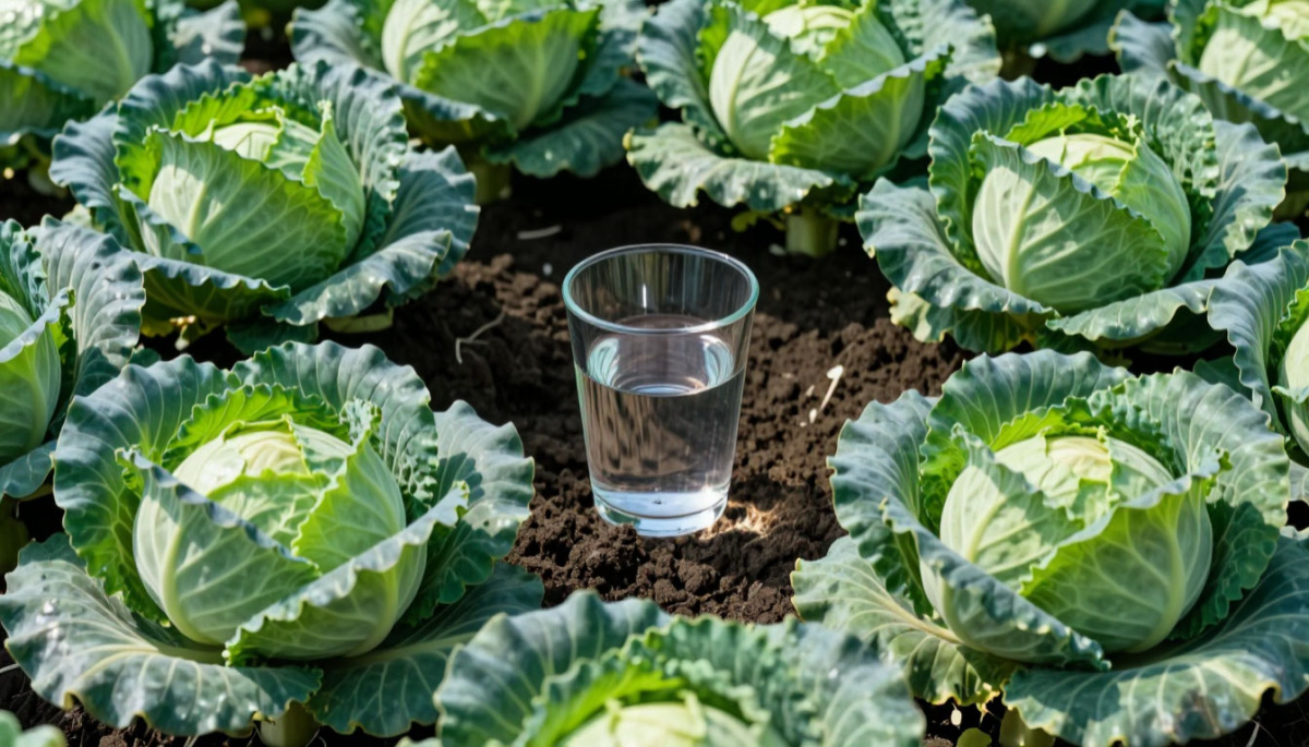 1 стакан в лунку при посадке капусты — и кочаны наливаются тугие: плотные, хрустящие, без трещин