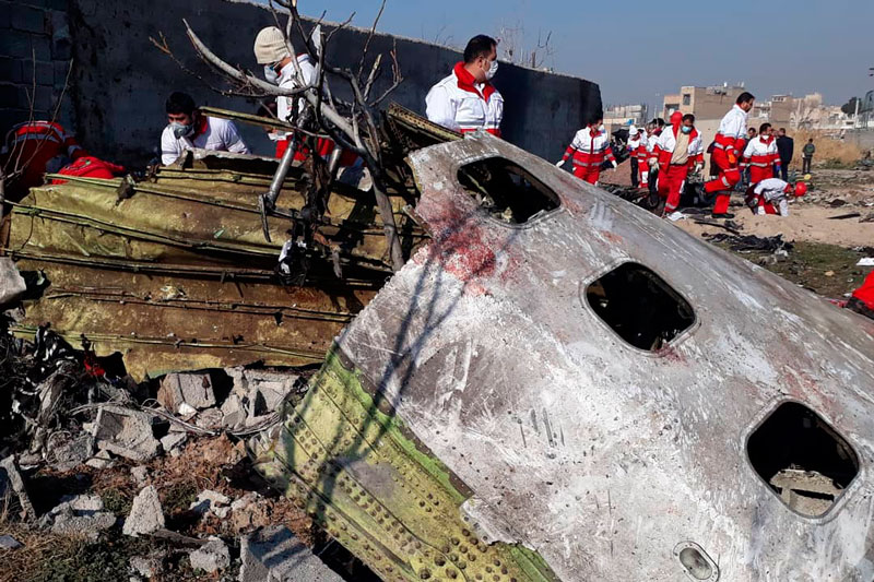 Иран опубликовал предварительный отчет о крушении украинского Boeing