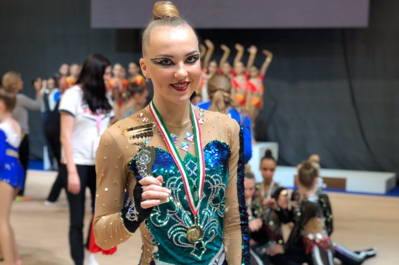 Гимнастка из Каменска — победитель международного турнира Spark Cup в Будапеште, где выступала в составе сборной Свердловской области