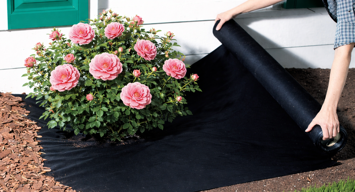 Бороться с сорняками тяпкой — прошлый век: умная пленка решает проблему раз и навсегда