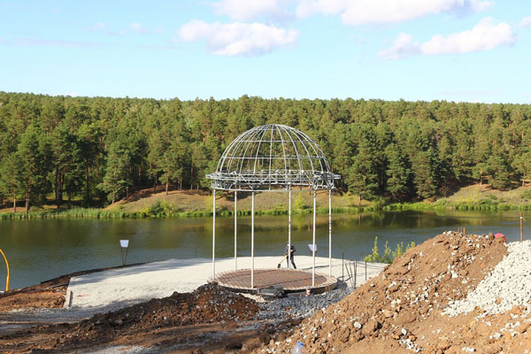 Места, которые уже благоустроены, и которые будут обновлять в 2022 году в Каменске-Уральском, осмотрел «коммунальный» министр области