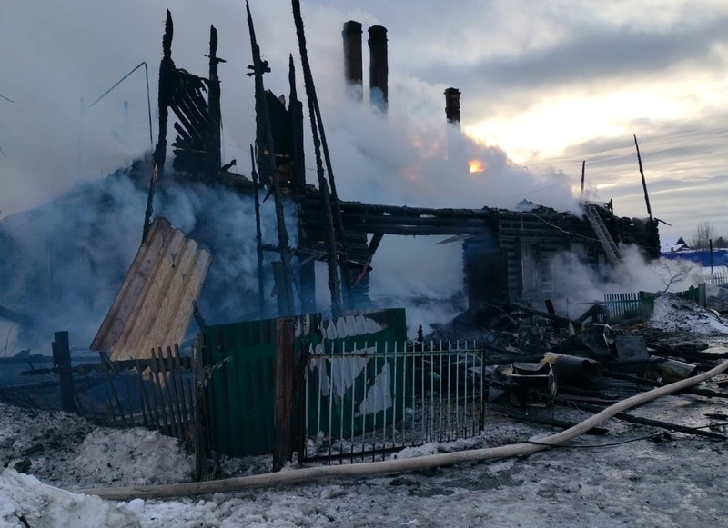 На Урале четыре человека погибли в пожарах