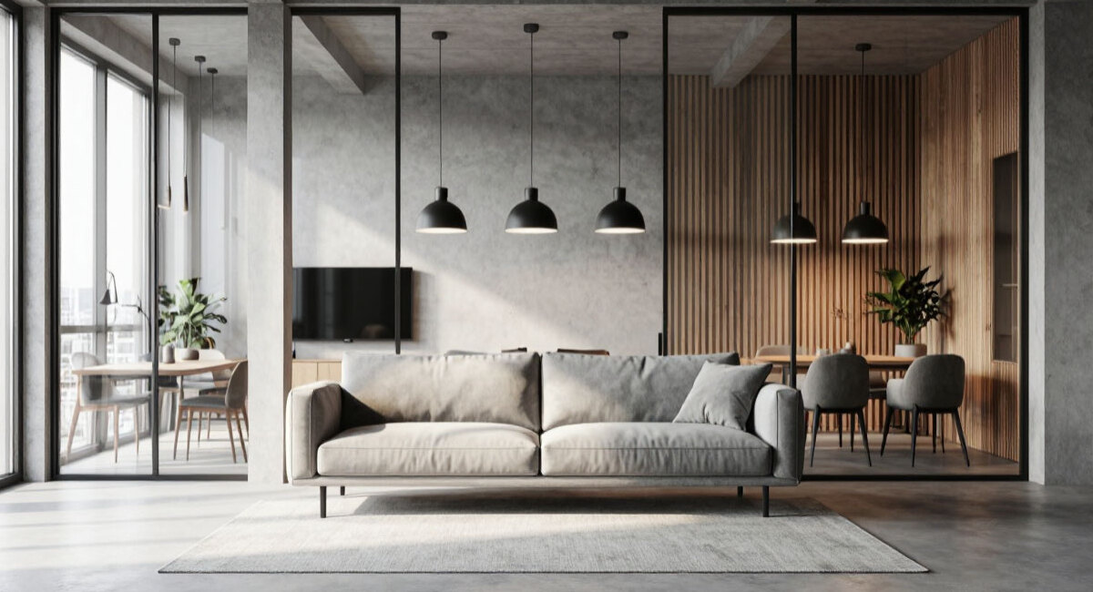 Ставить диван у стены больше не модно: как зонируют пространство те, кто знает о планировке всё