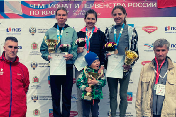 Анна Тропина из Каменска-Уральского завоевала серебро чемпионата России по кроссу