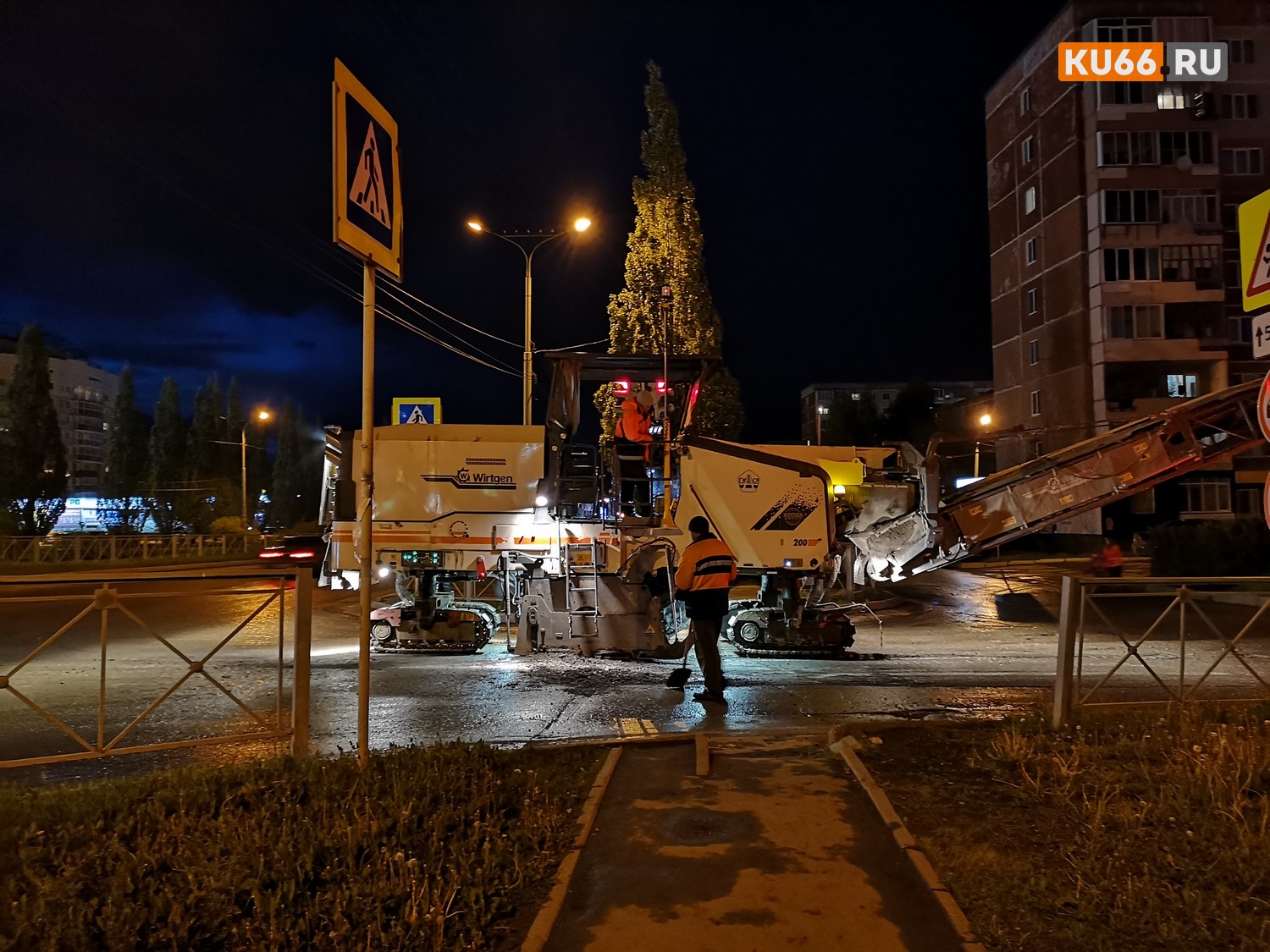 «Убитый» асфальт меняют на новый: в Каменске-Уральском в разгаре дорожные ремонты — работа кипит на улицах в Красногорке и центре