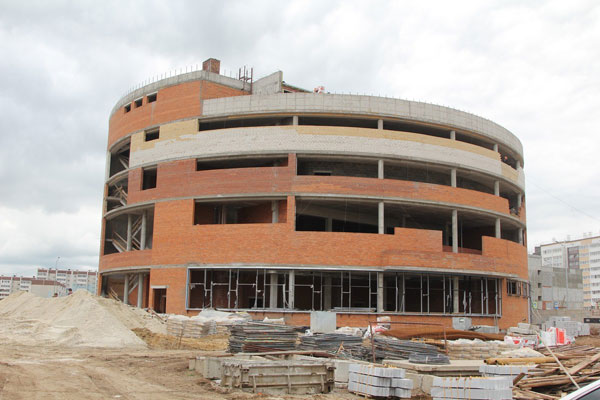 Центр бокса: возведение идет уверенными темпами