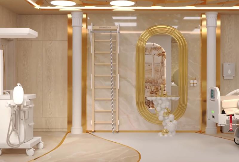 Роженицы Каменска-Уральского смогут выбрать: рожать в «лесу», на «море» или во «дворце» | В уральских роддомах появятся палаты в стиле леса, моря и античного дворца