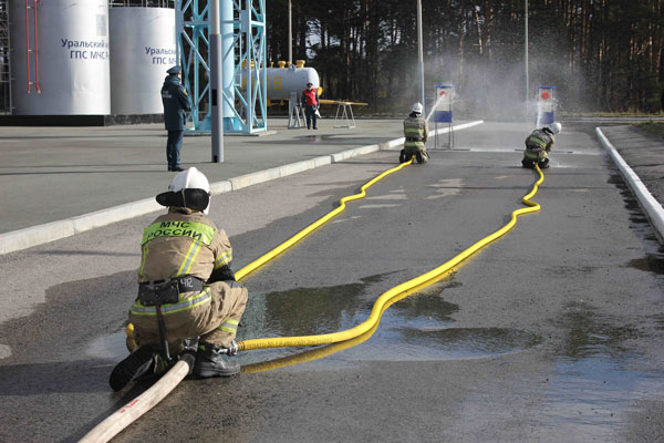 Каменские пожарные в числе лучших