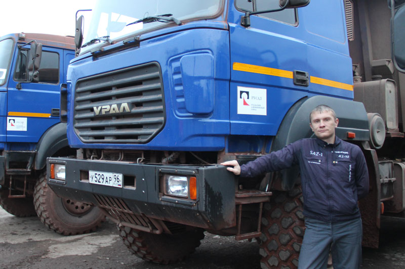 С детства о «баранке» не мечтал. История водителя одного из предприятий Каменска-Уральского, который наматывает километры по промплощадке