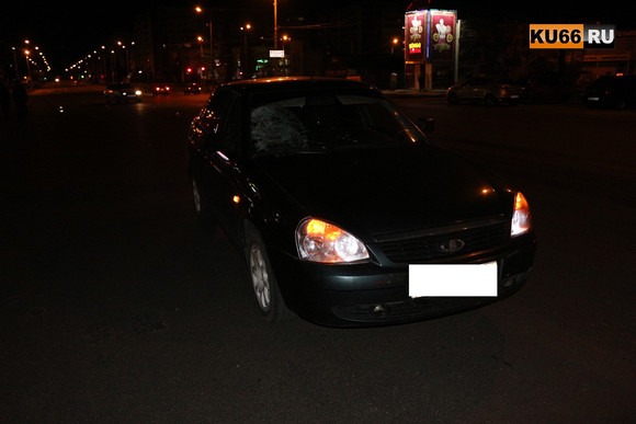 Накануне вечером в Каменске-Уральском в ДТП пострадал пешеход