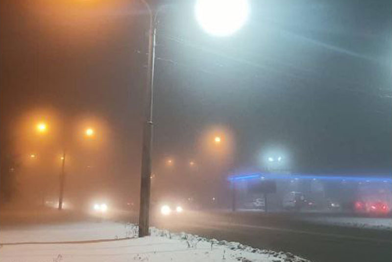 Сайлент Хилл по-каменски! Жители заметили странный туман в центре города. ВИДЕО