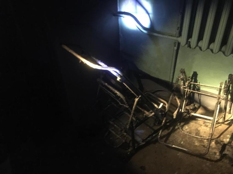 В Каменске-Уральском загорелась детская коляска