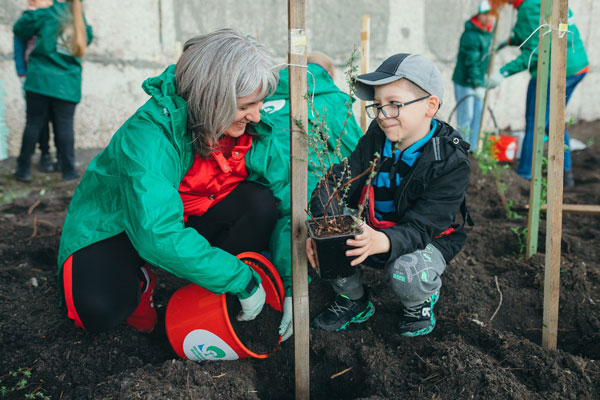 «Зеленая волна» пришла в поселок им. Чкалова