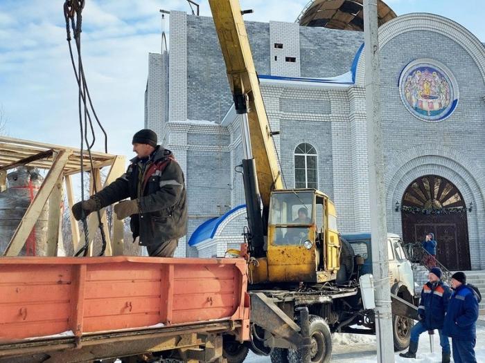 1000-килограммовый колокол из Каменска-Уральского доставили в Ивановскую область | В Ивановскую область доставили 1000-килограммовый колокол из Каменска-Уральского