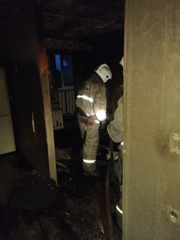 Из пожара в пятиэтажке спасатели вытащили собаку — в квартире дома по ул. Октябрьской в Каменске вечером загорелась стиральная машина