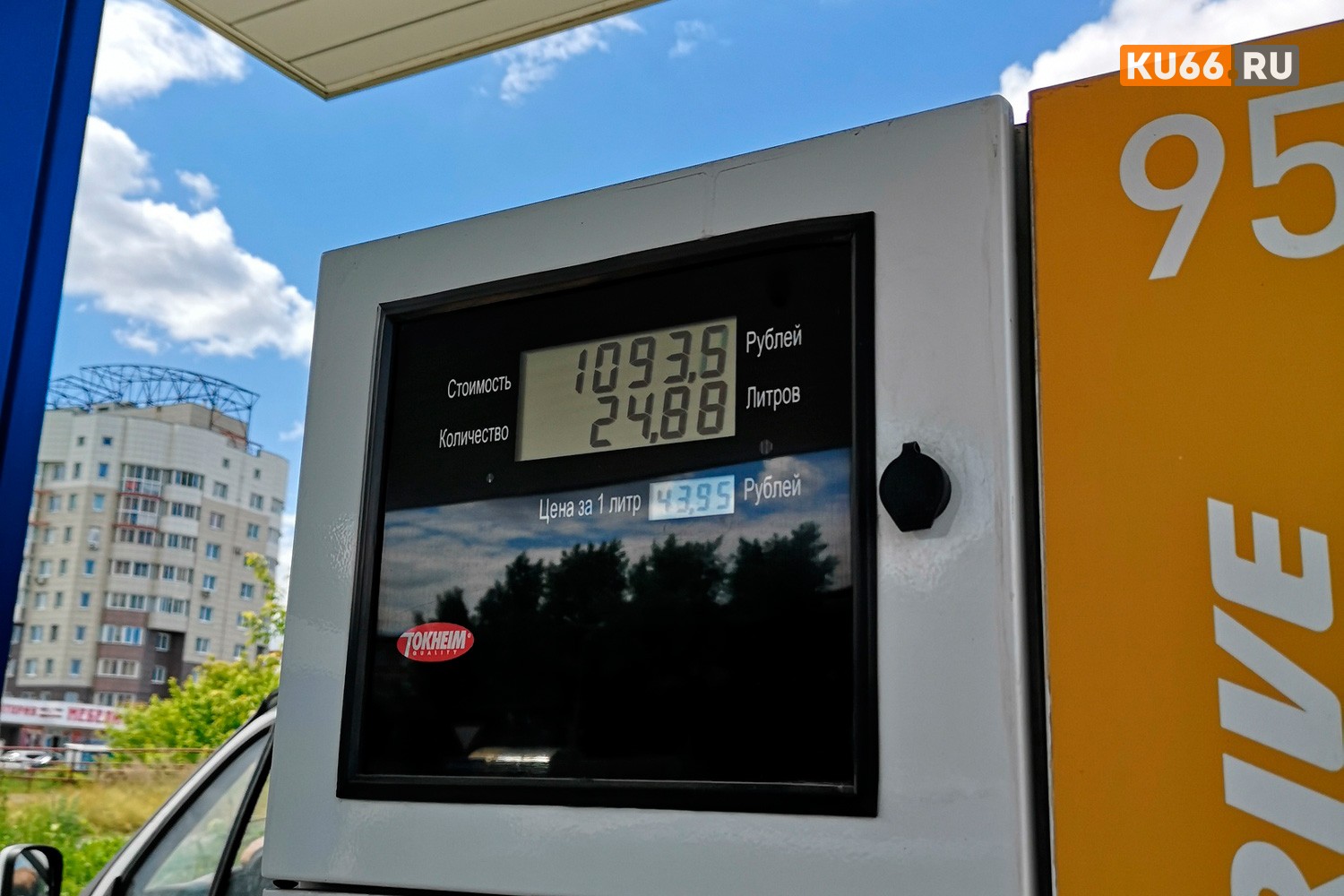 Цены на бензин за месяц выросли на 17,5%