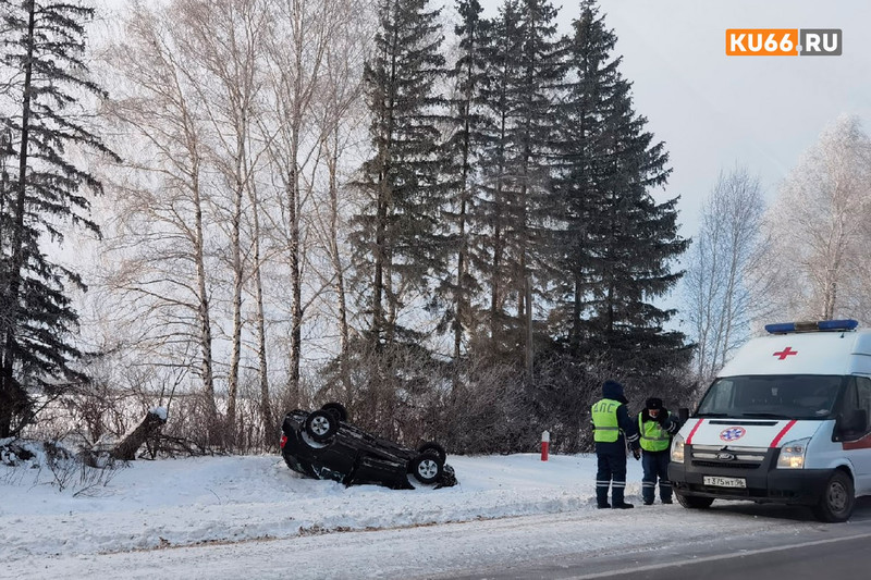 Подробности ДТП «с перевертышем» на трассе под Каменском: за рулем Kia Sorento был пожилой водитель — не справился с управлением...