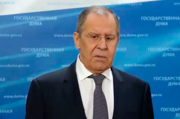 Лавров назвал заявления Запада по Украине «военным угаром»